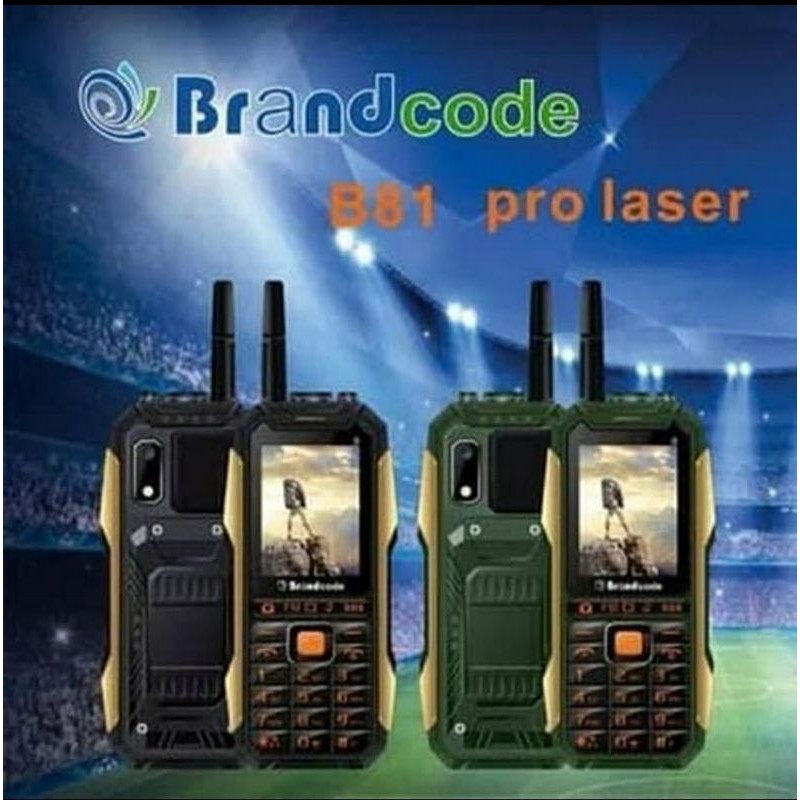 BRANDCODE B81 PRO LASER 2.4 INCH HP POWERBANK 12.800 MAH
