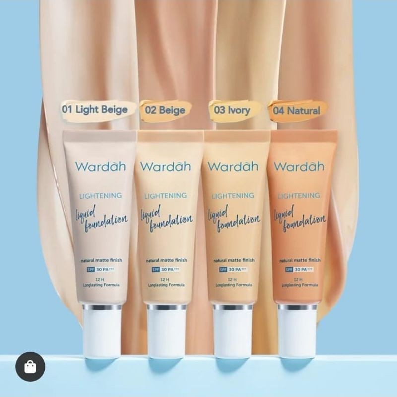 Wardah Lightening Liquid Foundation 25 ml