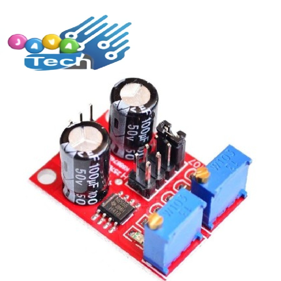 Modul NE555 Pulse Adjustable Frequency Duty Cycle Generator