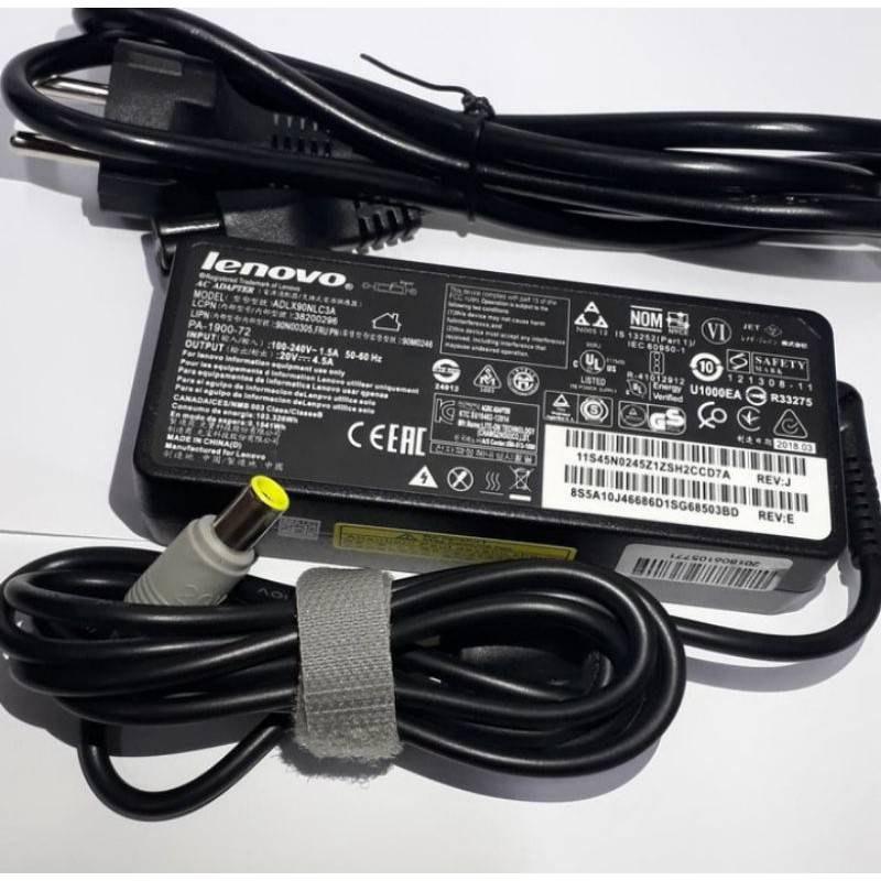 Adaptor Charger Laptop Original Lenovo T430 X230 L510 20V 4.5A JARUM