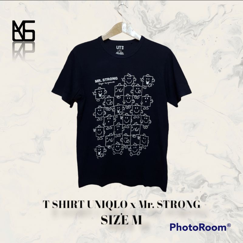 KAOS / TSHIRT UNIQLO x Mr. STRONG