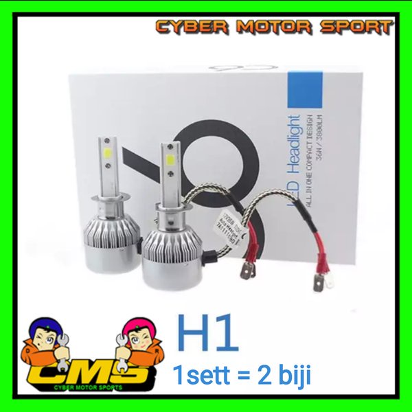 Ori lampu mobil H1. Lampu headlamp H1. Lampu foglamp H1. Led headlamp