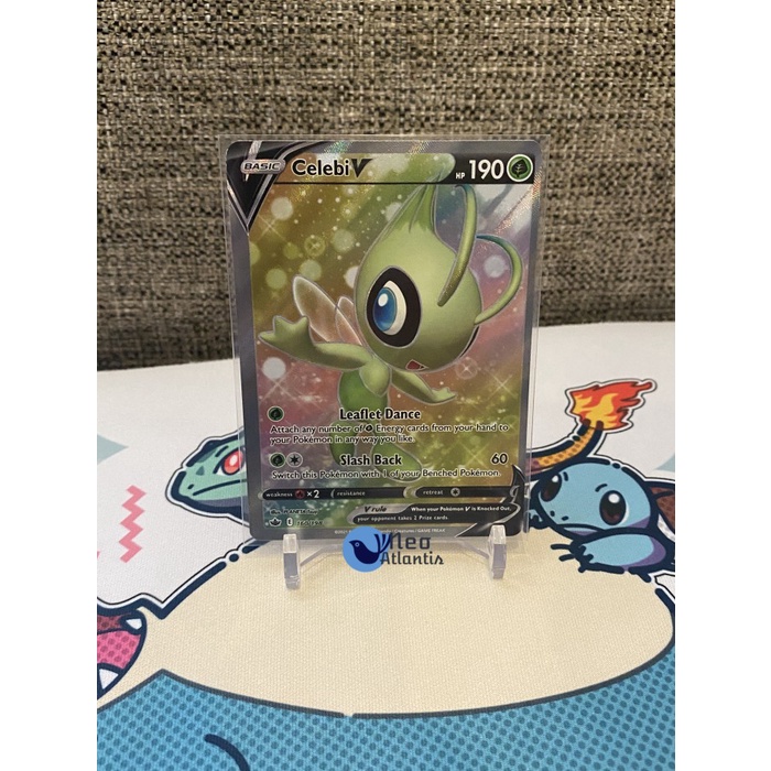 Pokemon TCG English Celebi V - 160/198 - Full Art Chilling Reign