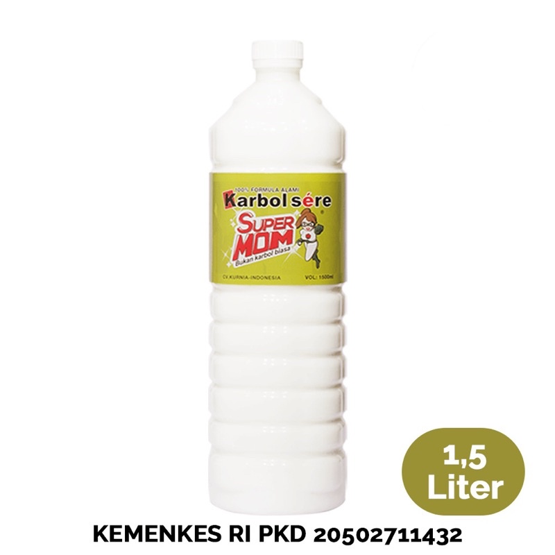 Super MOM / Supermom Karbol Sereh botol 1500 ml