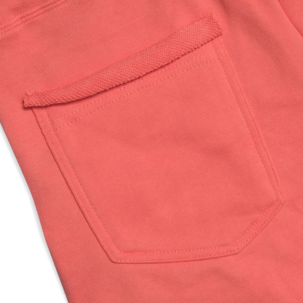 Ader Error Scratch Text Shorts Orange