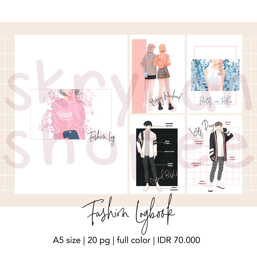 Artbook Fashion Log by skryuan