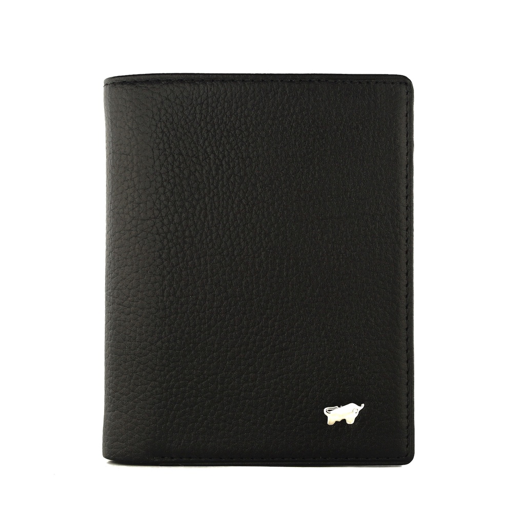 TOKOKOE - Dompet Pria model Berdiri bahan Kulit Premium Dompet Lipat - BB 101 Black