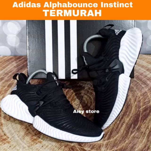 ADIDAS ALPHABOUNCE INSTINCT SNEAKERS OLAHRAGA