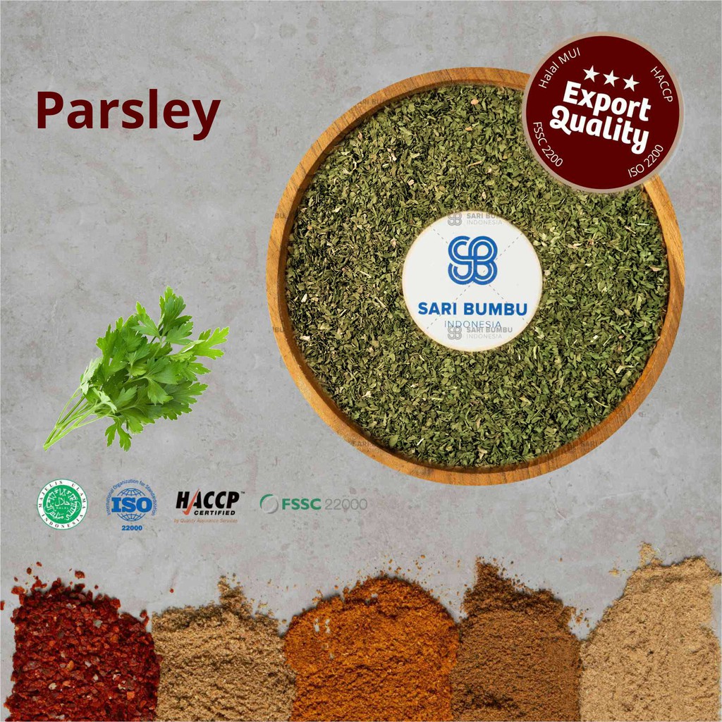 

Peterseli Kering / Dry Parsley - (Large Pack) Rempah *Export Quality