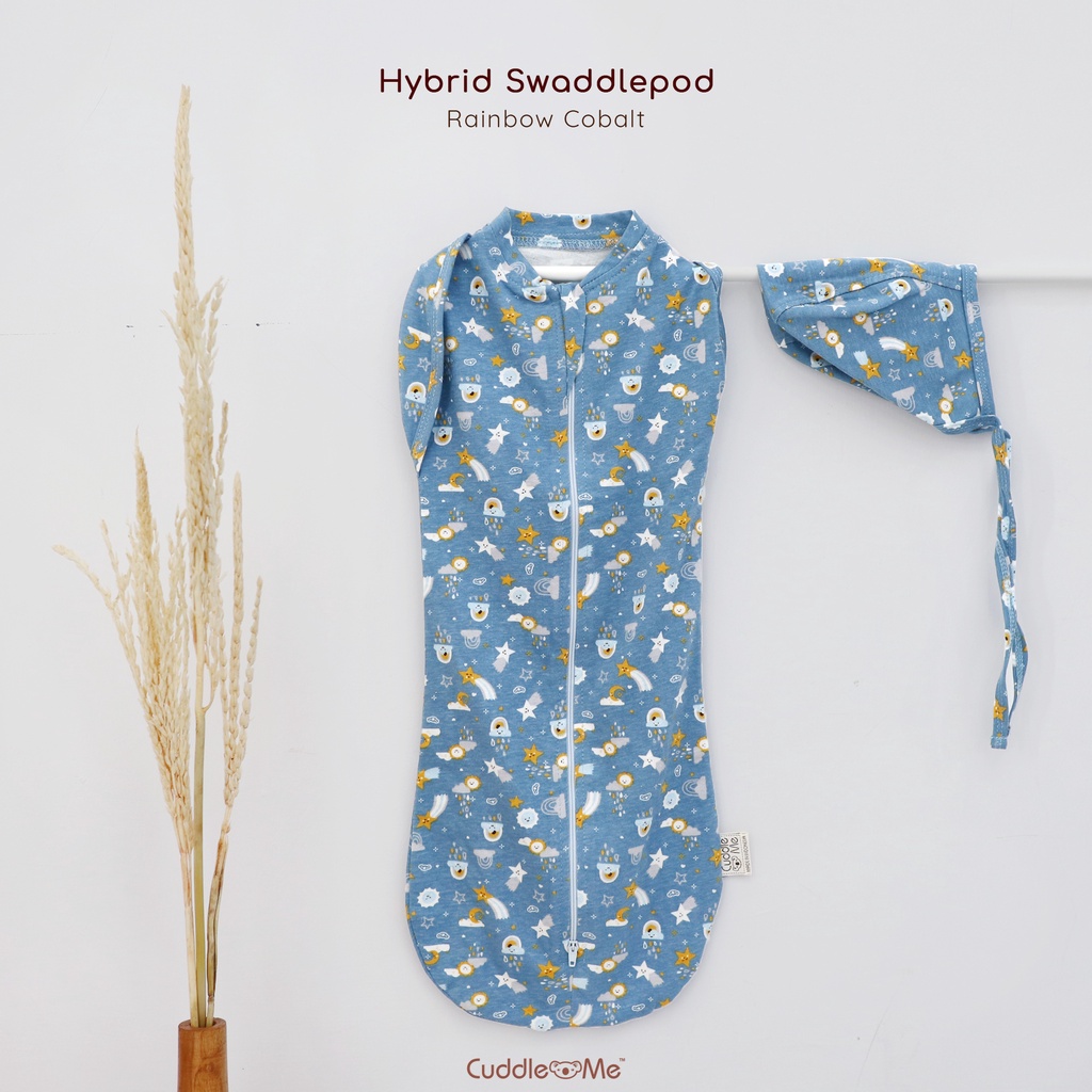 CuddleMe Hybrid Swaddlepod Bedong Bayi Instan - Bedong Bayi