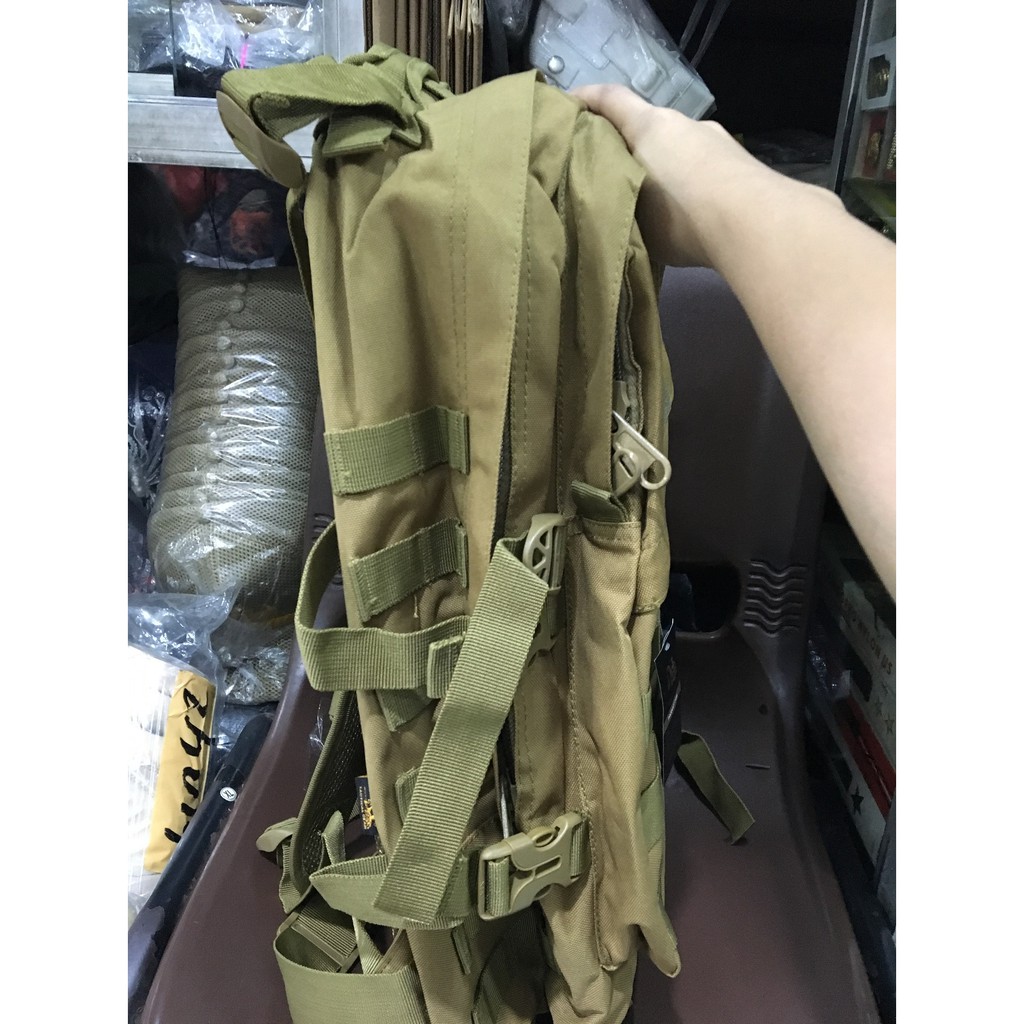 Ransel 3D Ransel Silver Knigth 3D Ransel Army - Hijau