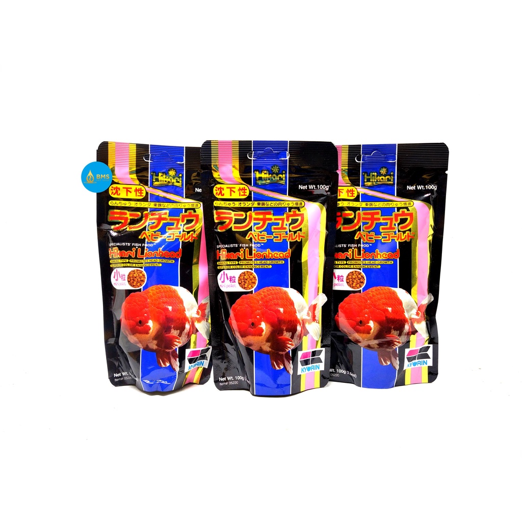 Pelet Lionhead Ikan Mas Koki