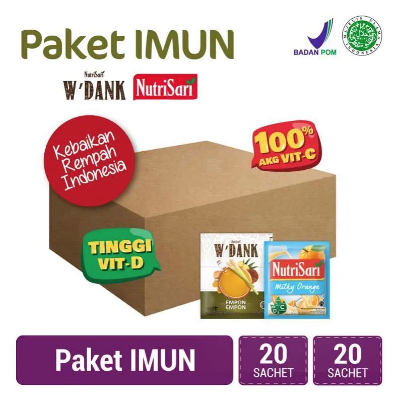 

Nutrisari W’dank Hampers New Normal Hadiah Kado ulangtahun bisa COD