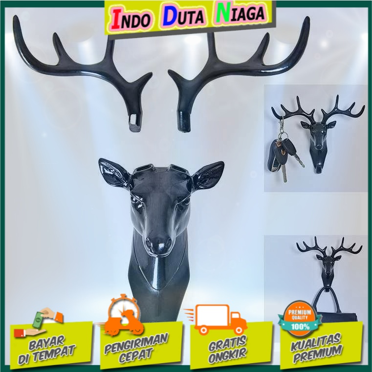 Gantungan Dinding Model Antlers Head - YQX003-2018