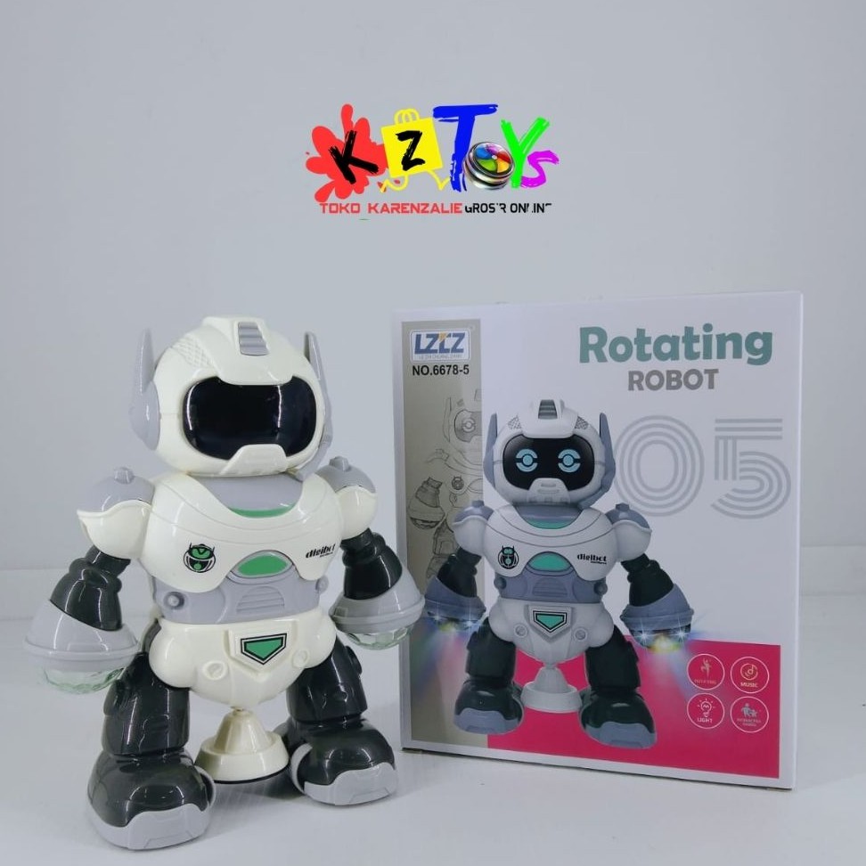 MAINAN ROBOT DANCING MUSIC LIGHTING COOL 20555-5