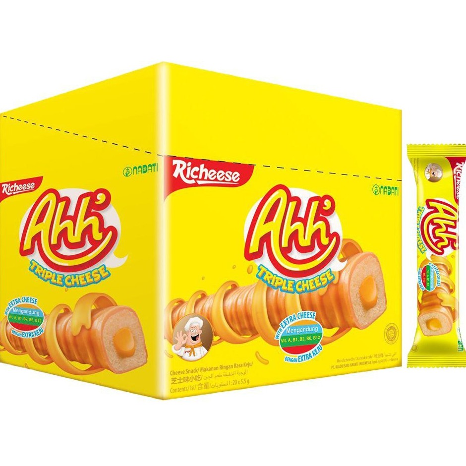 

NABATI RICHEESE AHH 110 GR (20 X 5.5 GR)