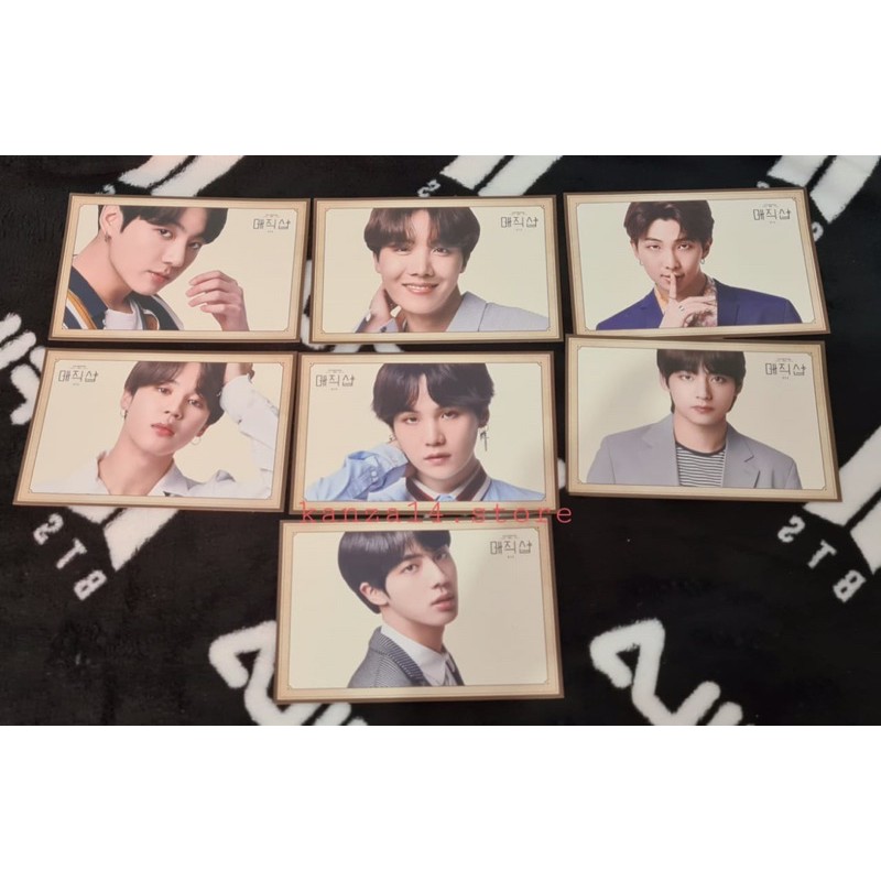 [READY] OFFICIAL POSTCARD PC REWARD MUSTER LG U BTS