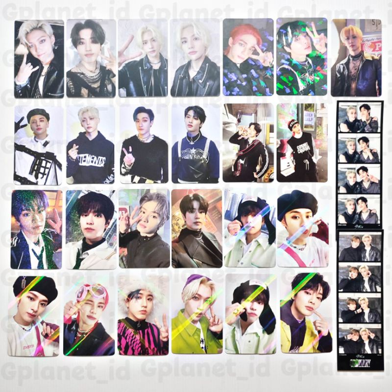 [Ready] Stray kids - Oddinary Photocard POB / Benefit PC Withdrama WD, Apple music Appmus, Aladdin, 