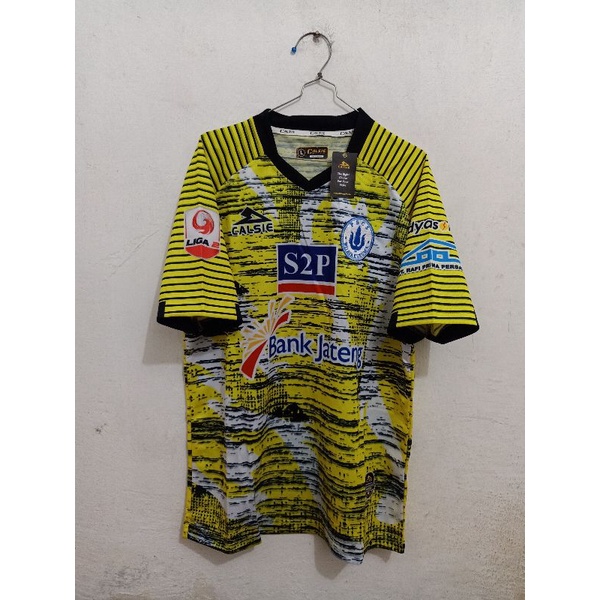 Jersey PSCS Cilacap GK Kiper Home Kuning Liga 2 2021 Original Player Issue Calsie