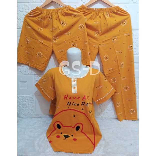 baju tidur tessa/baju tidur Patricia/ baju tidur 3in1