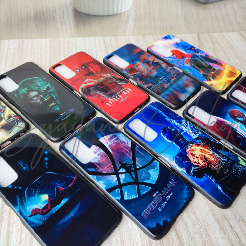 Case Fuze Vivo Y12s / Vivo 2026 / 2033 / 2042 Case Karakter Superhero Gambar Glossy / Mengkilap