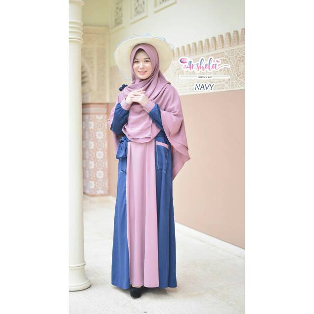 GAMIS MUSLIMAH NEW ARSHELA - GERAI SAFFA