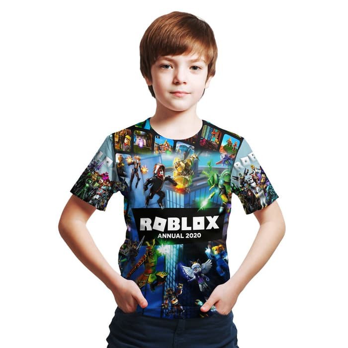 Spesial Kaos Anak Dry Fit Roblox Limited