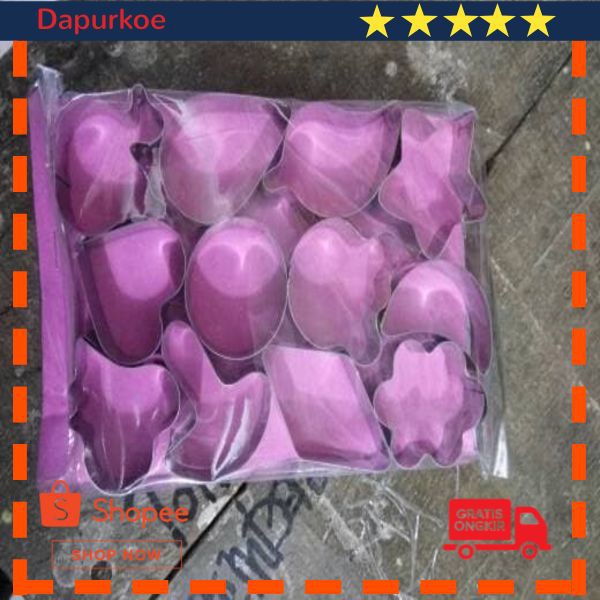 Murah CETAKAN KUE MACAM MACAM MOTIF Elegan