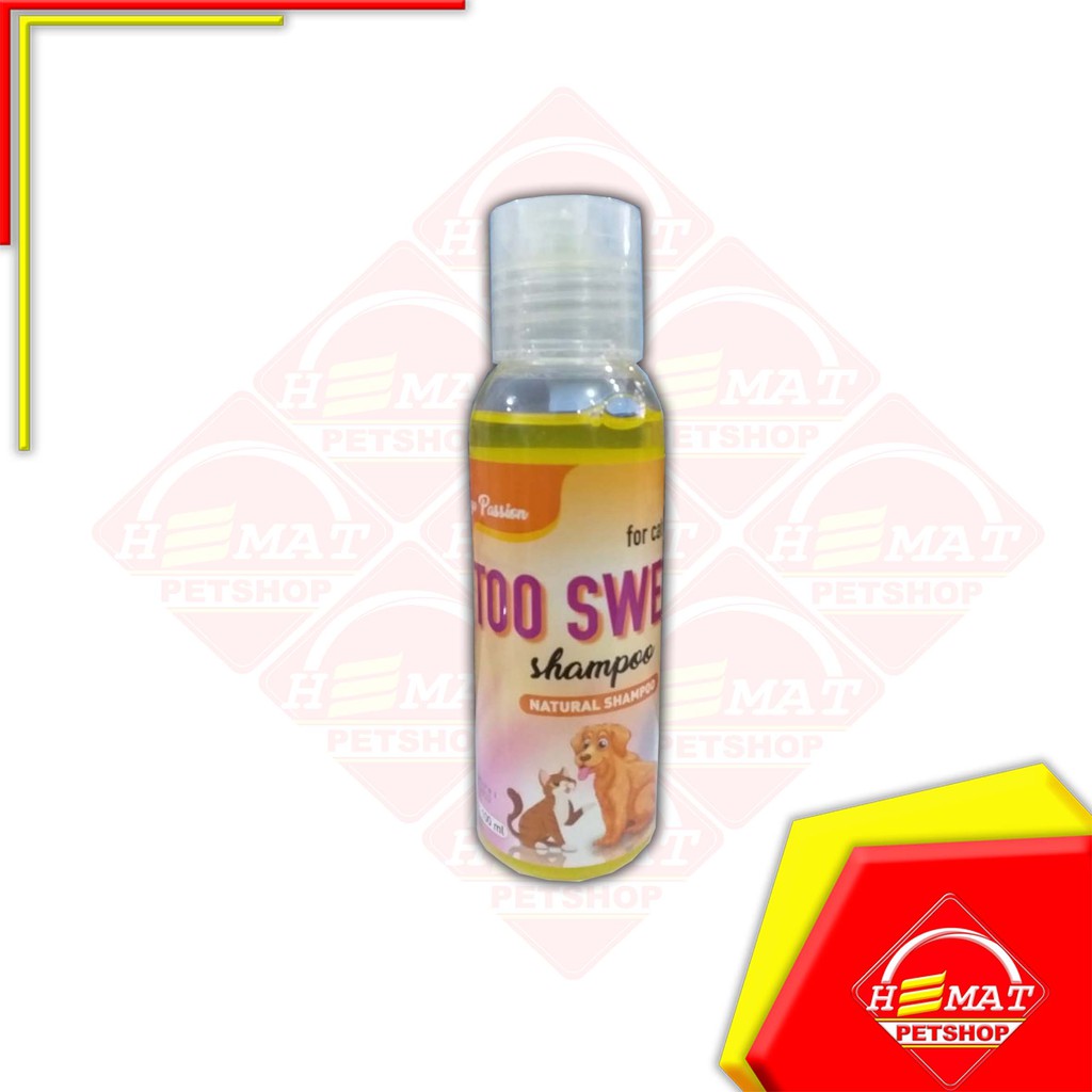 Shampoo Kucing &amp; Anjing Too Sweet 100 Ml - Shampoo Cat Dog 100 Ml