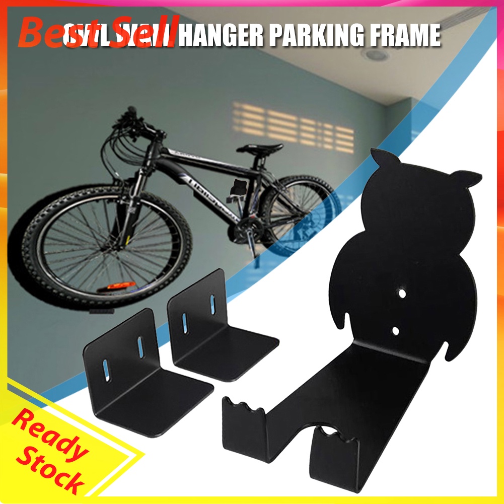 Owl Road Bicycle Storage Hanger Wall Mount Organizer Rack MTB Hanging Hook