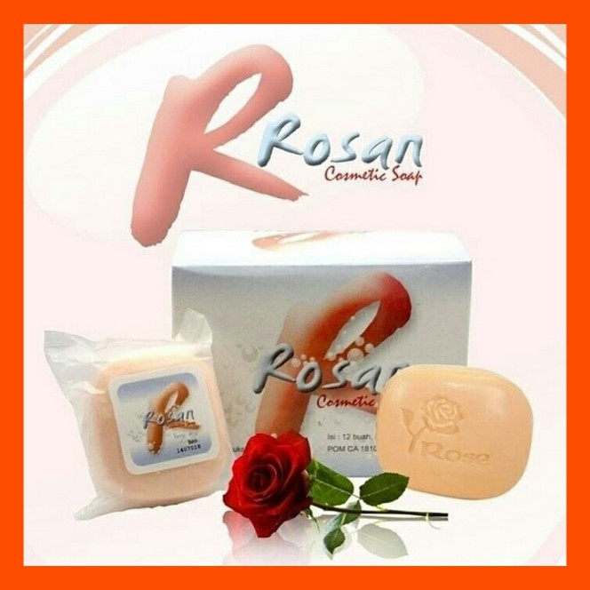 Sabun ROSAN COSMETIC SOAP by Tara Nature 100 ORIGINAL 