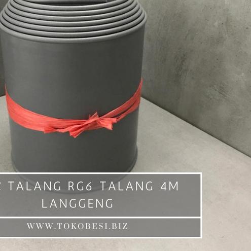 PVC Talang RG6 talang 4m Langgeng