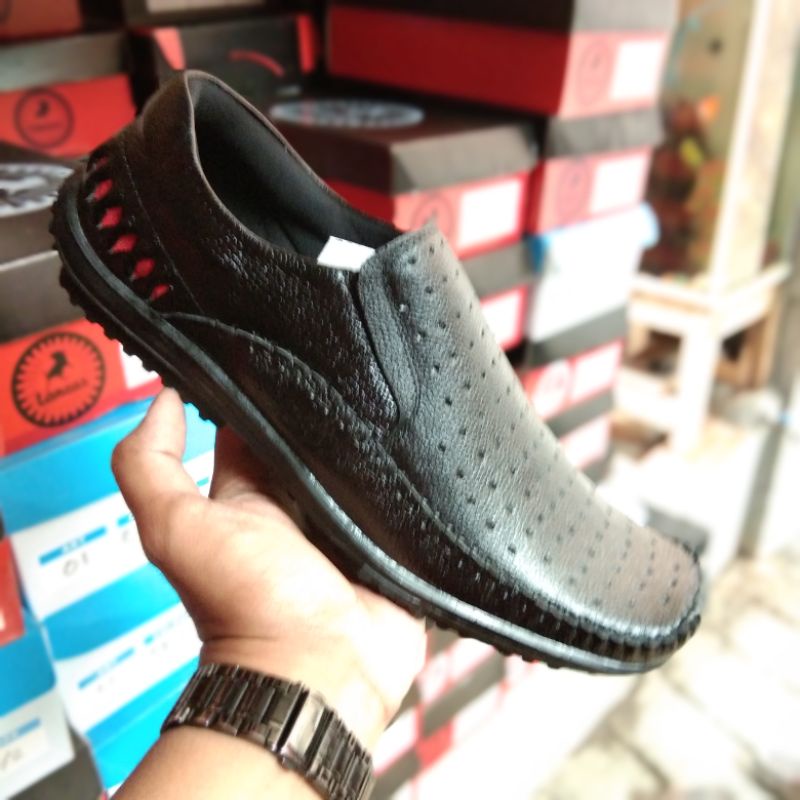 Sepatu Pria Kulit Casual Kerja santai cowo