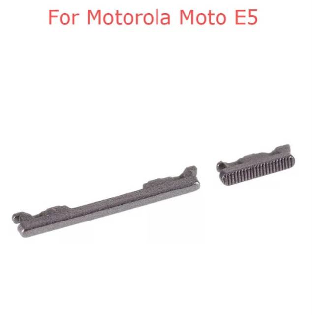 Button Tombol Power On off Volume Luar Motorola Moto E5 XT1920