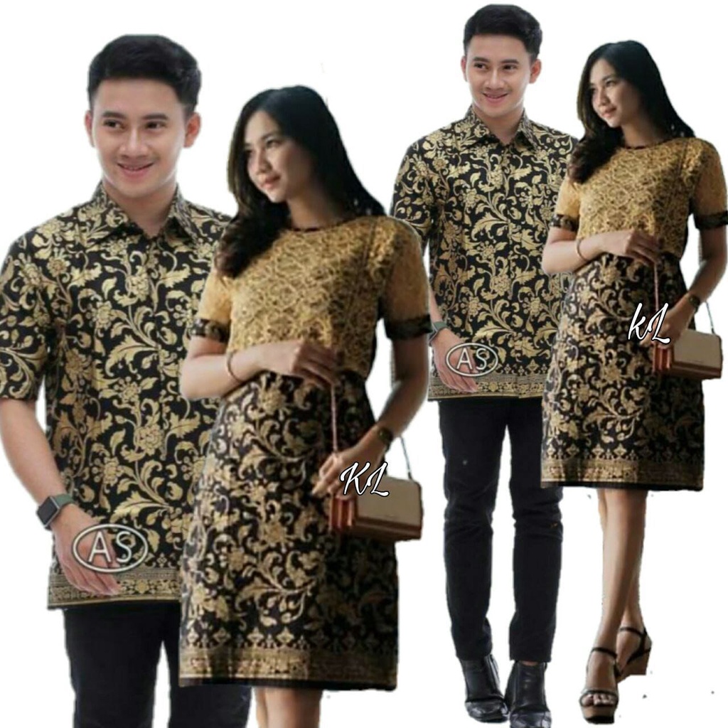 batik dress couple