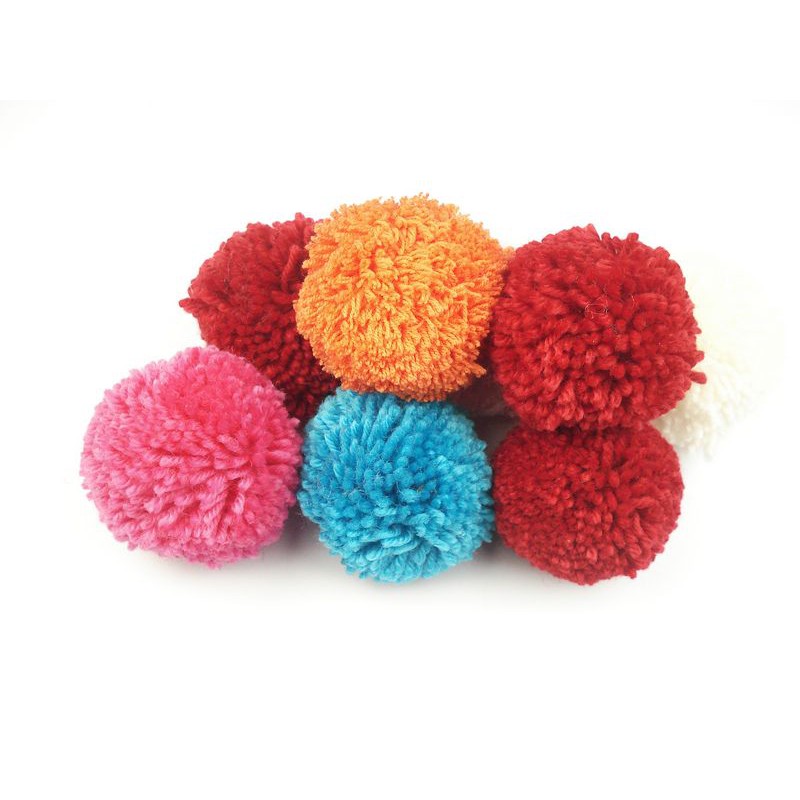 Set Alat Pom Pom Loom Rajut Knitting 8pc Pompom Buat Pom Pom Murah