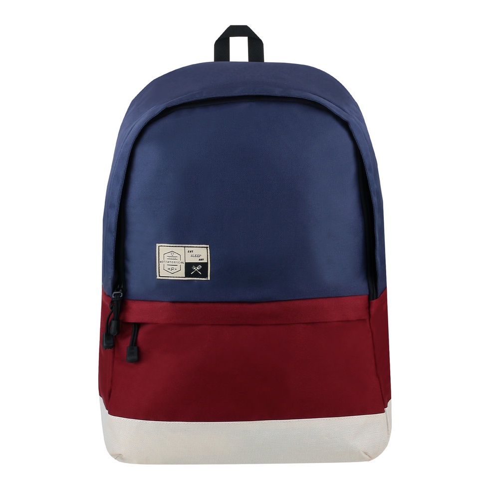 Tas Sekolah Backpack NFO Versatile Series-Navy Maroon