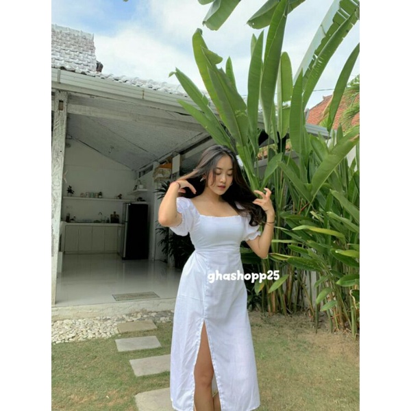 MAUREN DRESS BELAH SAMPING