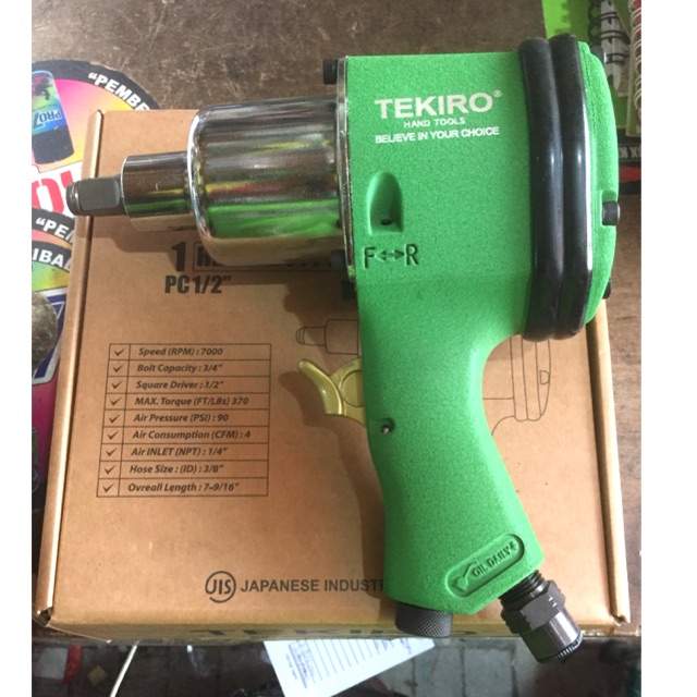 MESIN AIR IMPACT WRENCH TEKIRO 1/2 INCH