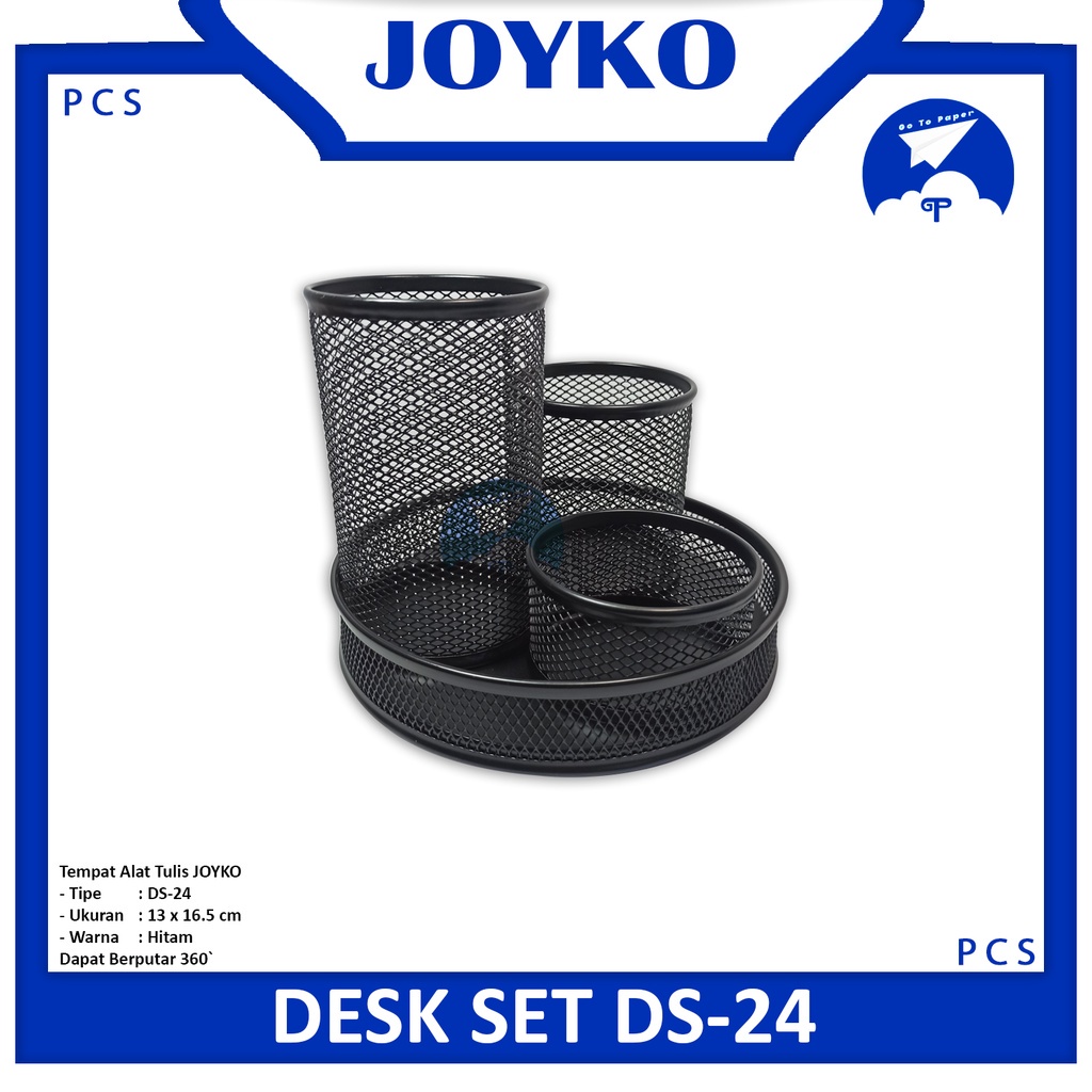 

Joyko Desk Set / Pen Holder DS-24 Tempat Pensil Pena Pcs