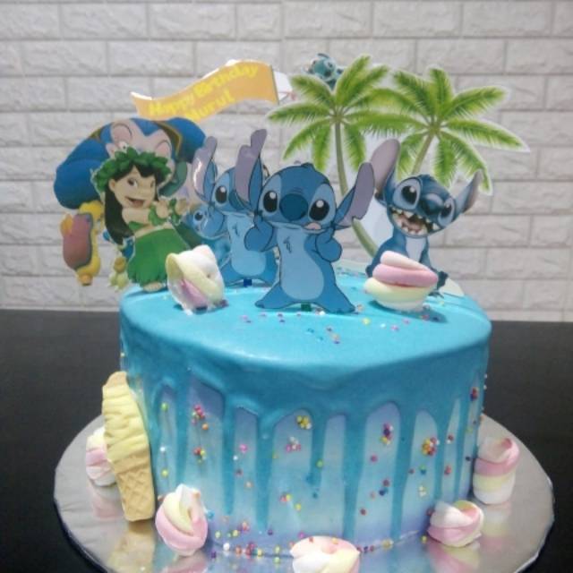Kue Ulang Tahun Stitch