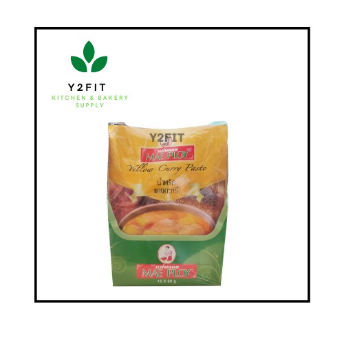 

Y2fit MAE PLOY YELLOW CURRY PASTE 50 GR - KARI PASTA KUNING HALAL PREMIUM BEST SELLER