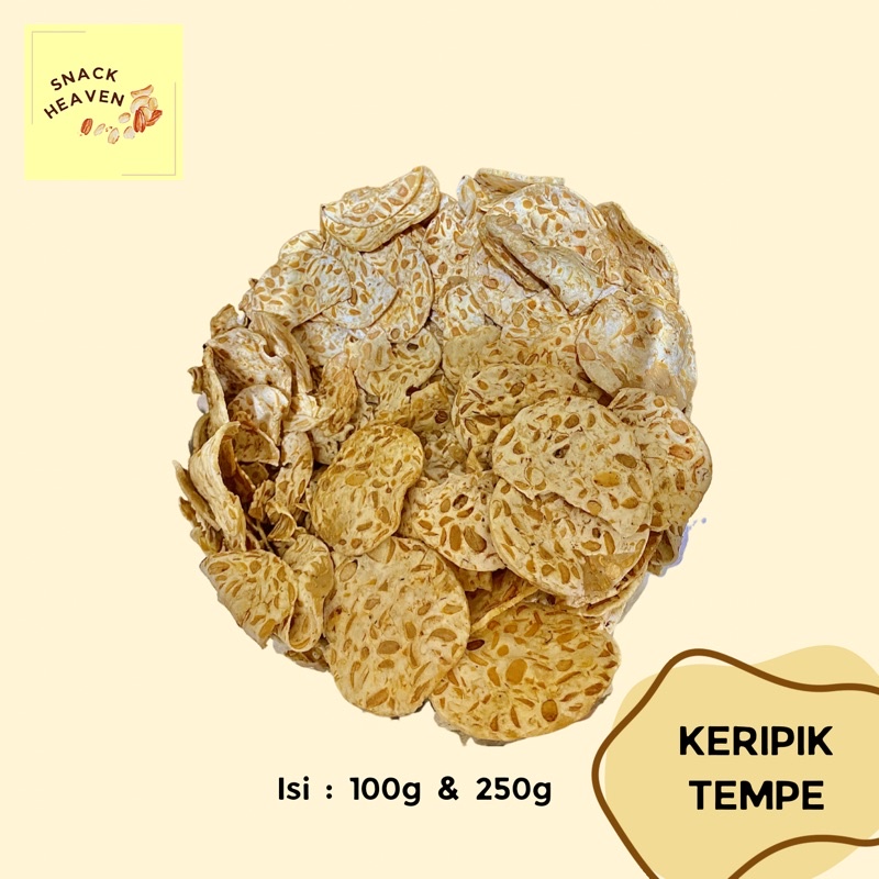 

SNACK CEMILAN KERIPIK KRIPIK TEMPE GURIH ASIN 100g