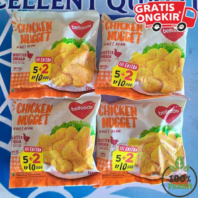 

NAGET BELFOODS 170gr isi 7 ENAK BANGET[PROMO]