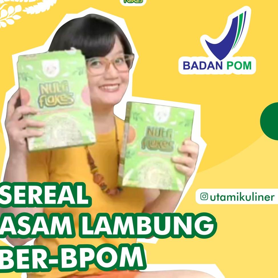 

[O-EOQ ✉] NUTRIFLAKES SEREAL UMBI GARUT MINUMAN SERBUK UMBI GARUT - SEREAL SEHAT ATASI ASAM LAMBUNG, MAAG, GEERD - BPOM ORIGINAL 100% - ALAMI - SOLUSI DIET SEHAT PENGGANTI NASI (1 BOX)-amanah