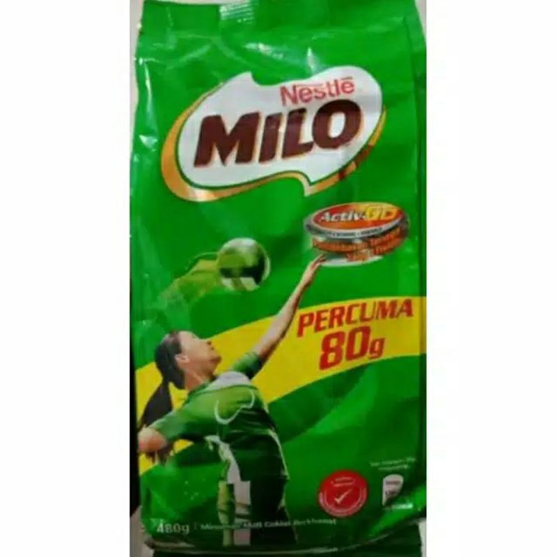 

MILO Activ-Go bubuk malt coklat Malaysia (480g)