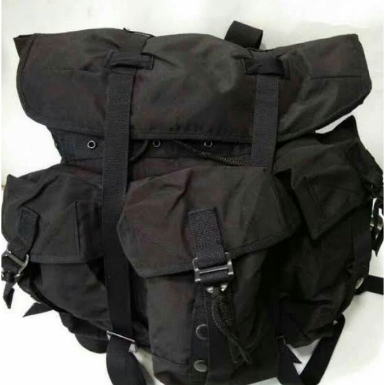 Tas RANSEL KOREA hitam TNI/POLRI original Pembagian