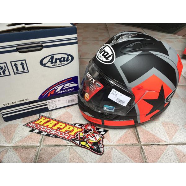 HELM ARAI RX7X MAVERICK VINALES SIZE M L XL ASLI JAPAN
