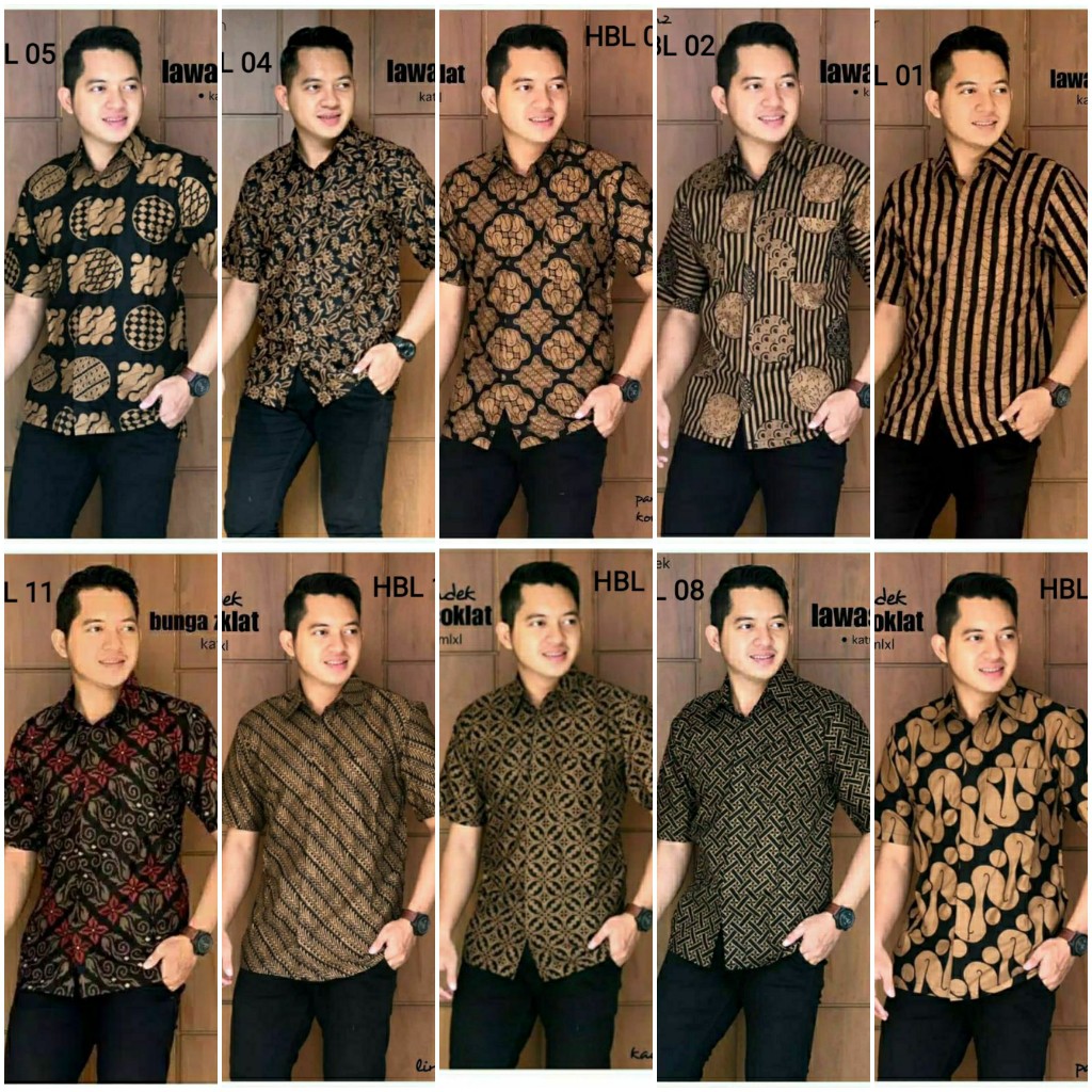 BATIK LAWASAN PRIA LENGAN PANJANG
