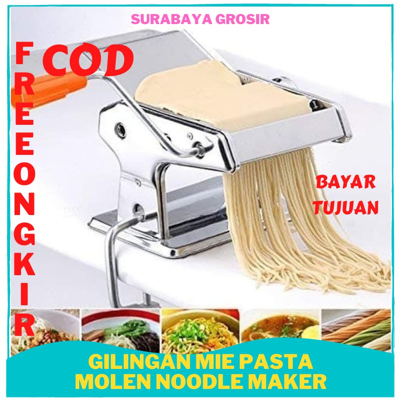 Alat Gilingan Mie Pasta Molen Noodle Maker Alat dapur masak kitchen Pangsit Adonan Serbaguna SG